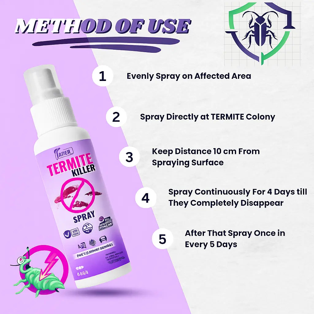 MITX™ TERMITE KILLER PREMIUM SPRAY – BUY 1 GET 2 FREE (50ML X 3)