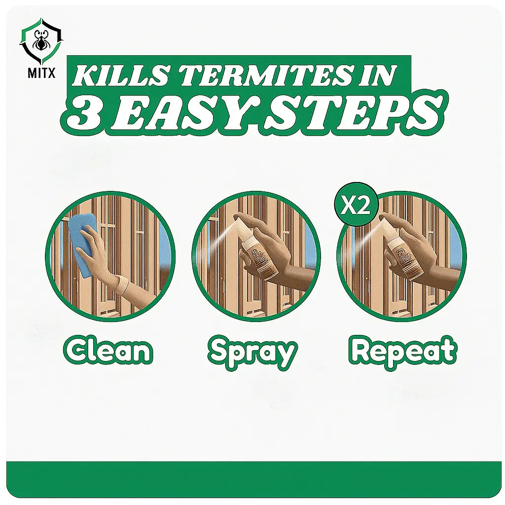 MITX™ TERMITE KILLER PREMIUM SPRAY – BUY 1 GET 2 FREE (50ML X 3)