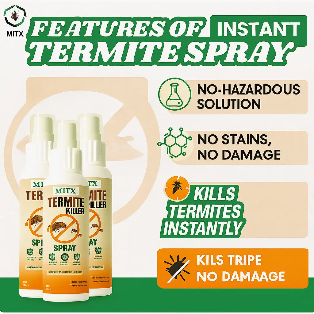 MITX™ TERMITE KILLER PREMIUM SPRAY – BUY 1 GET 2 FREE (50ML X 3)
