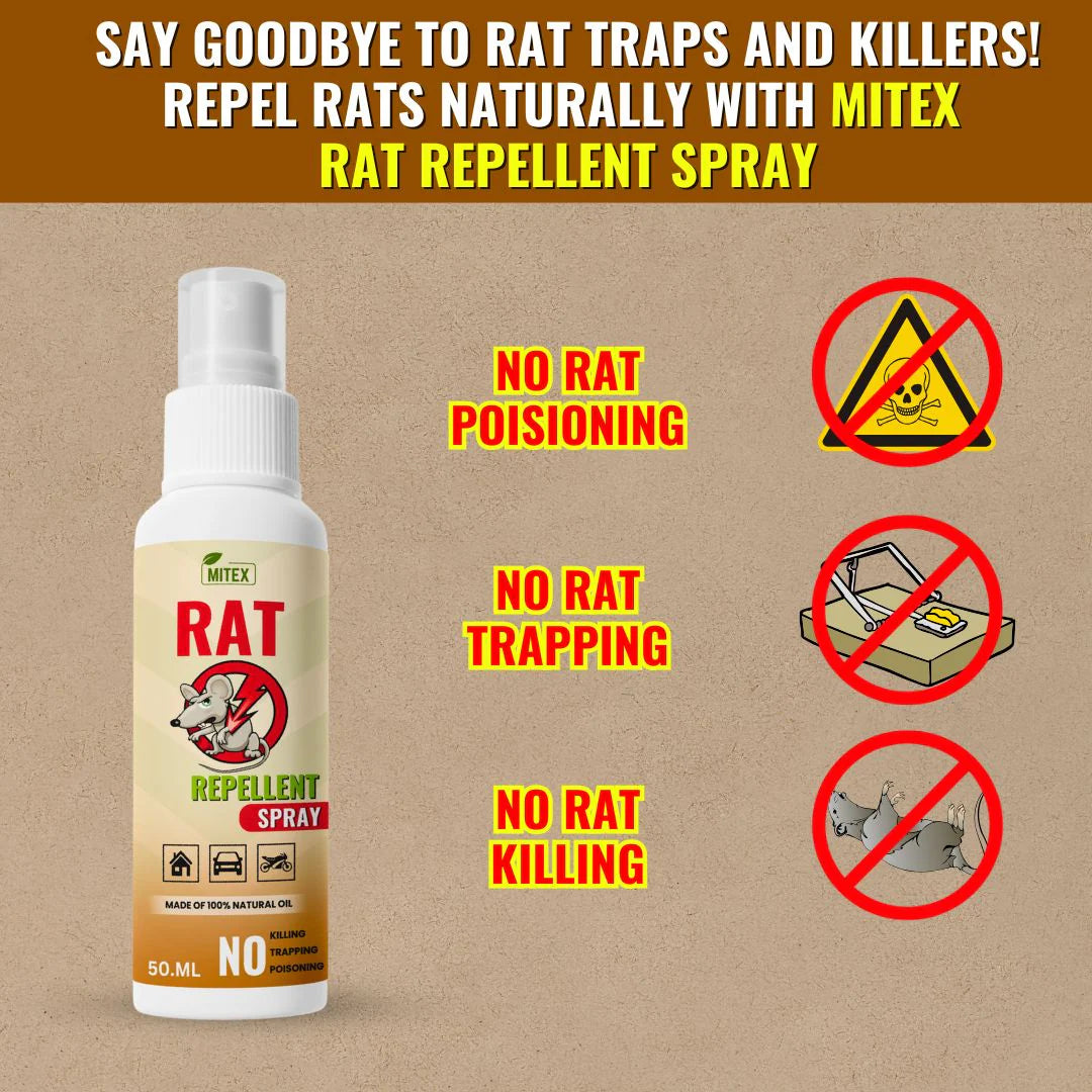 Rat Repellent Spray – Safe, Effective, and Eco-friendly