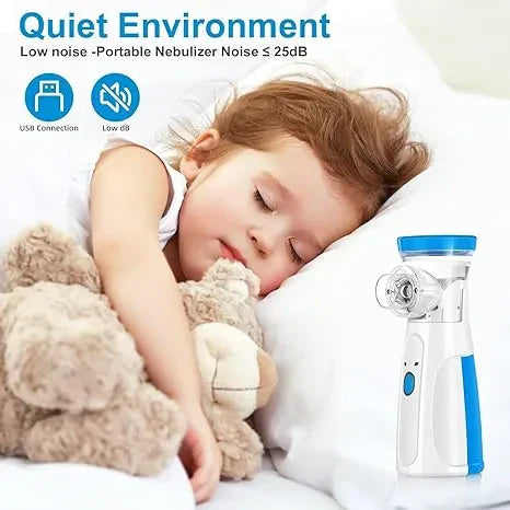 PureBreath™ – Compact Nebulizer | Gentle Vapour | Safe Relief Anytime, Anywhere