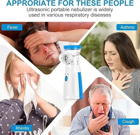 PureBreath™ – Compact Nebulizer | Gentle Vapour | Safe Relief Anytime, Anywhere
