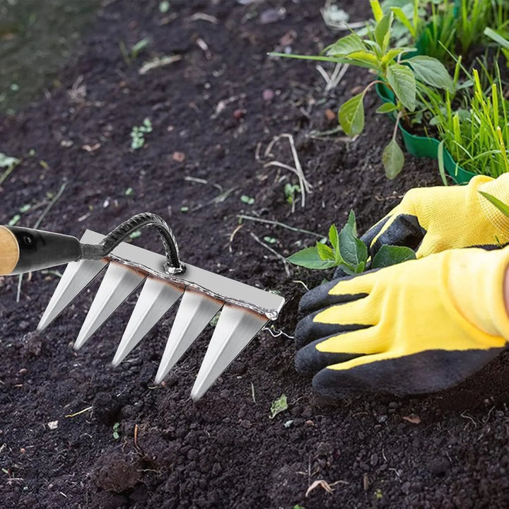 Sharpen™ Carbon Steel Garden Rake