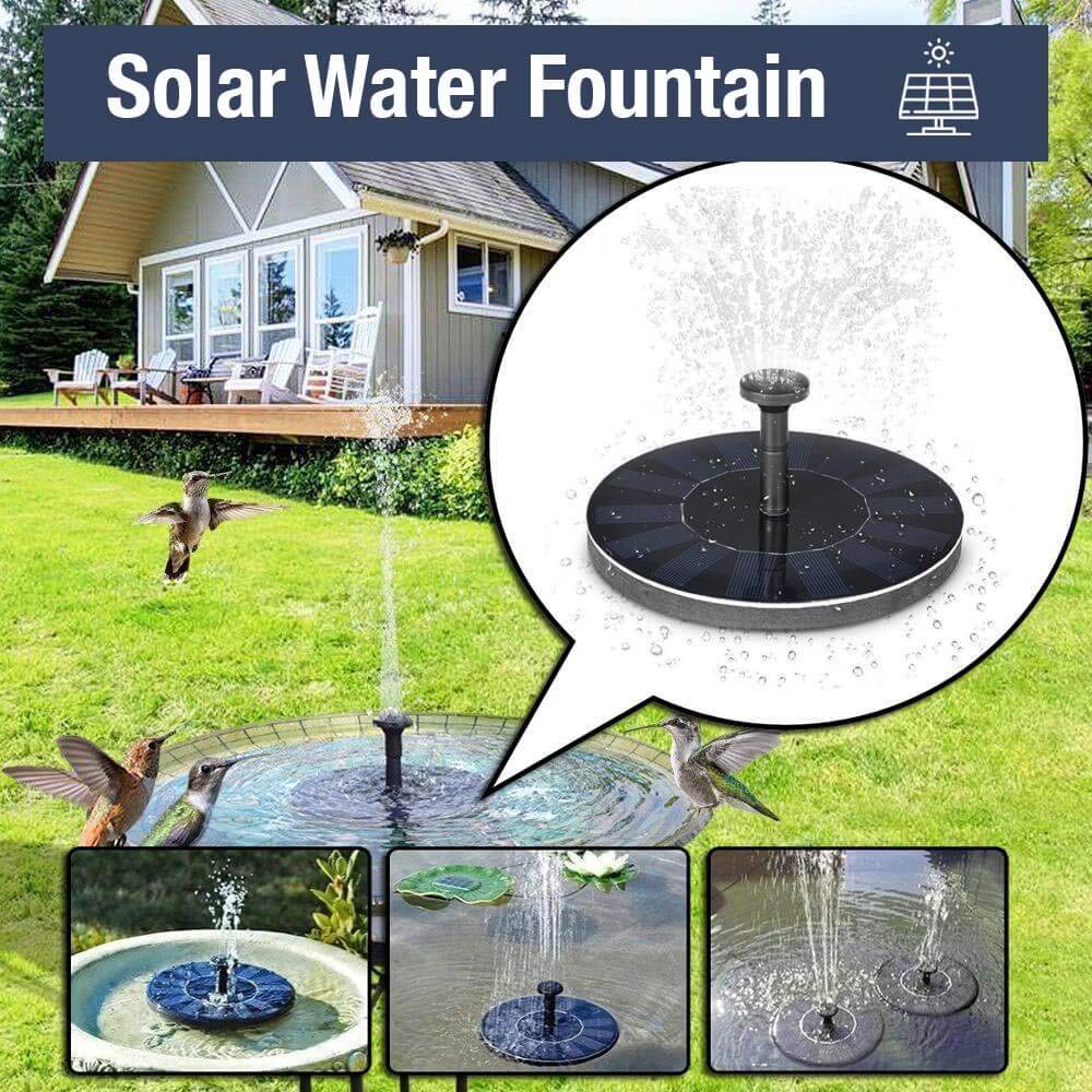 Flat 50% OFF – Transform Your Garden with This Solar Fountain!