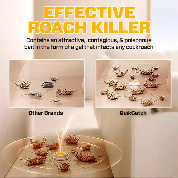 Roach Shield Natural Gel – Safe & Powerful Cockroach Killer for Kitchens, Bathrooms & Cabinets