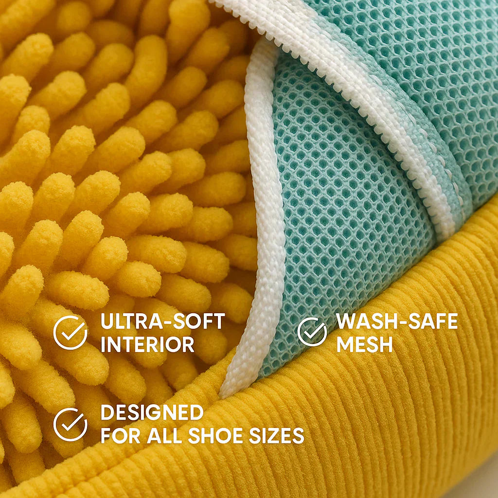 EazyWash - Shoe Cleaning Bag | At Home Deep Cleaning | Works with any Washing Machine