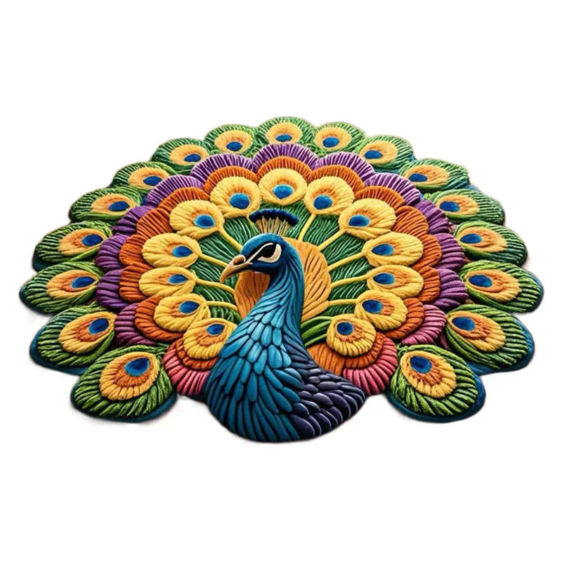 Quick-Dry Non-Slip Peacock Mat |⏳Time-Limited Special⏰